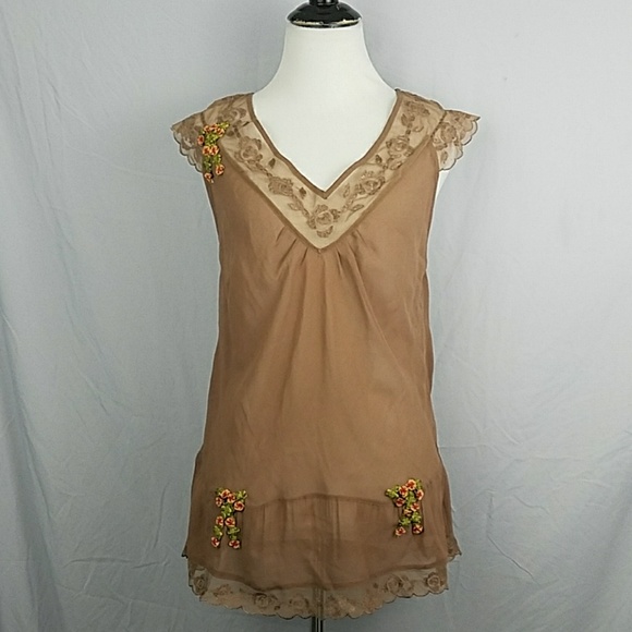 Anthropologie Tops - Odille Anthropologie Blouse